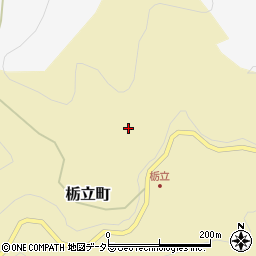 愛知県豊田市栃立町ヤフシ周辺の地図