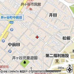 愛知県刈谷市井ケ谷町中前田20-3周辺の地図