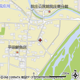 岡山県津山市院庄646周辺の地図