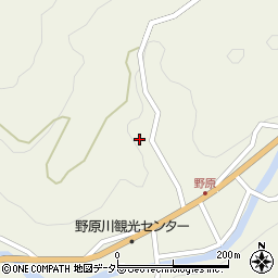 愛知県豊田市野原町中野周辺の地図