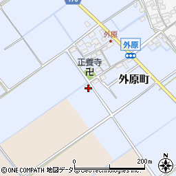滋賀県東近江市外原町325周辺の地図