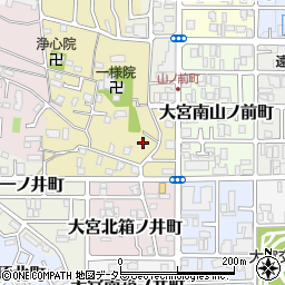 京都府京都市北区大宮薬師山東町2周辺の地図