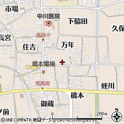 京都府亀岡市馬路町万年38周辺の地図