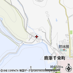 京都府京都市北区鷹峯千束町周辺の地図