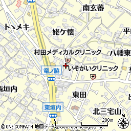 ナコー名和店周辺の地図