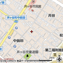 中前田パレス周辺の地図