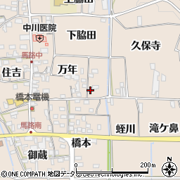 京都府亀岡市馬路町万年21周辺の地図