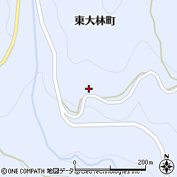 愛知県豊田市東大林町本入周辺の地図