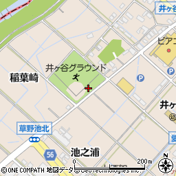 愛知県刈谷市井ケ谷町阿羅畑周辺の地図