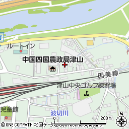 道広本店株式会社　津山営業所周辺の地図