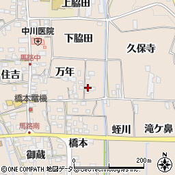 京都府亀岡市馬路町万年22周辺の地図