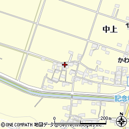 三重県員弁郡東員町中上1369周辺の地図