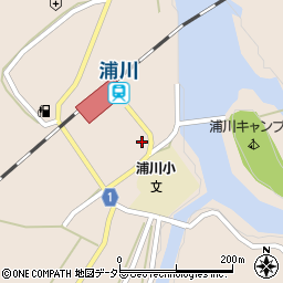 静岡県浜松市天竜区佐久間町浦川2820-95周辺の地図