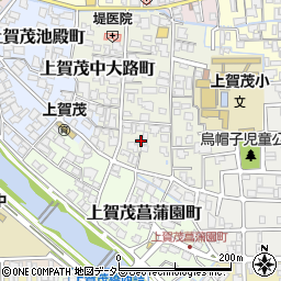 ドメーヌ上賀茂周辺の地図