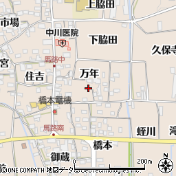 京都府亀岡市馬路町万年36周辺の地図