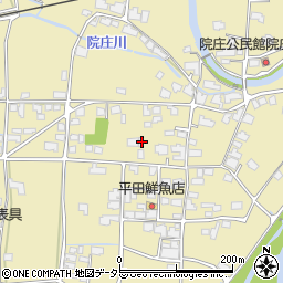 岡山県津山市院庄632周辺の地図
