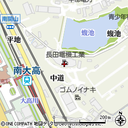 長田電機工業株式会社周辺の地図
