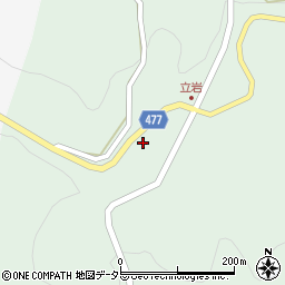 愛知県豊田市立岩町（カヤノキ）周辺の地図