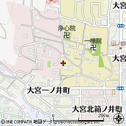 京都府京都市北区大宮薬師山東町36周辺の地図