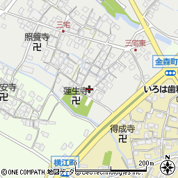 滋賀県守山市三宅町1033周辺の地図