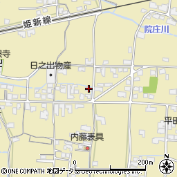 岡山県津山市院庄607周辺の地図