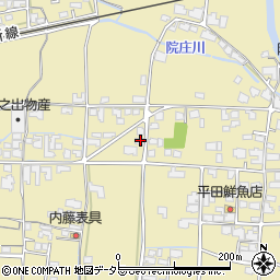 岡山県津山市院庄618周辺の地図