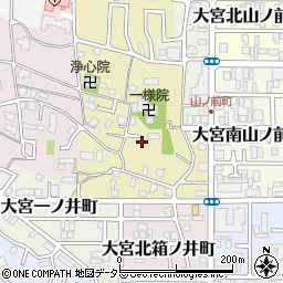 京都府京都市北区大宮薬師山東町24-4周辺の地図