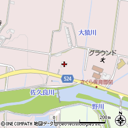 滋賀県蒲生郡日野町蓮花寺382周辺の地図
