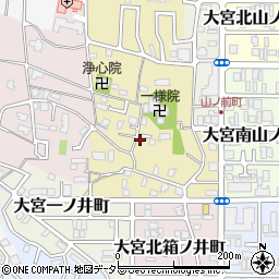 京都府京都市北区大宮薬師山東町24-9周辺の地図