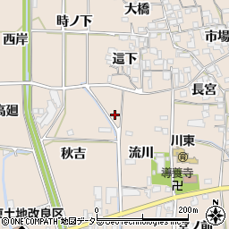 京都府亀岡市馬路町秋吉周辺の地図