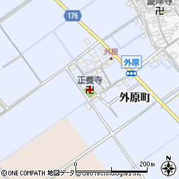 正養寺周辺の地図