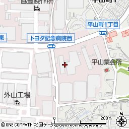 トヨタ自動車株式会社　第２平山豊和寮周辺の地図