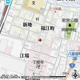 三重県桑名市福江町56周辺の地図