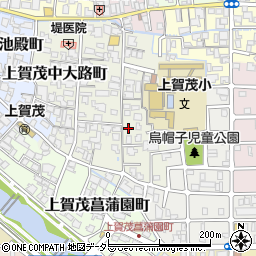 京都府京都市北区上賀茂南大路町70-1周辺の地図