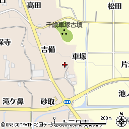 京都府亀岡市馬路町吉備周辺の地図