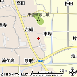 京都府亀岡市馬路町（吉備）周辺の地図