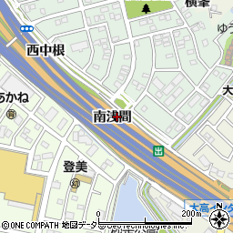 愛知県名古屋市緑区大高町南浅間周辺の地図