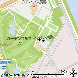 長島スポーツランド　ガーデンゴルフコース周辺の地図