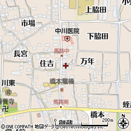 京都府亀岡市馬路町万年43-5周辺の地図