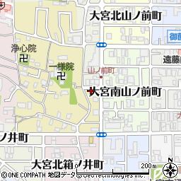 京都府京都市北区大宮薬師山東町37周辺の地図