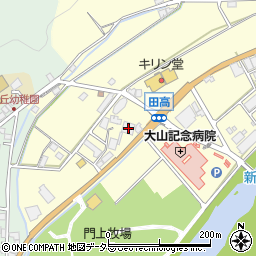 兵庫県西脇市黒田庄町田高330周辺の地図