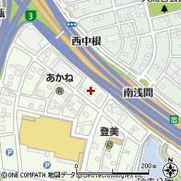 愛知県名古屋市緑区定納山1丁目303周辺の地図