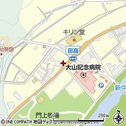 兵庫県西脇市黒田庄町田高321周辺の地図