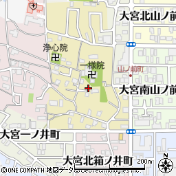 京都府京都市北区大宮薬師山東町24-8周辺の地図