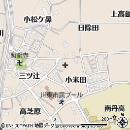 京都府亀岡市馬路町（小米田）周辺の地図
