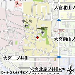 京都府京都市北区大宮薬師山東町24-5周辺の地図