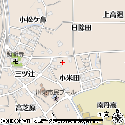 京都府亀岡市馬路町小米田21周辺の地図
