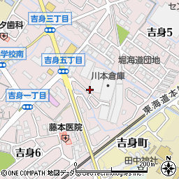 株式会社川本倉庫　守山営業所周辺の地図