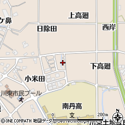 京都府亀岡市馬路町（下高廻）周辺の地図