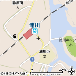 静岡県浜松市天竜区佐久間町浦川2820-70周辺の地図